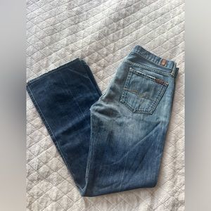 Men’s jeans for all man kind 7. Boot cut size 34